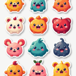 Kids Stickers - Sheet v7